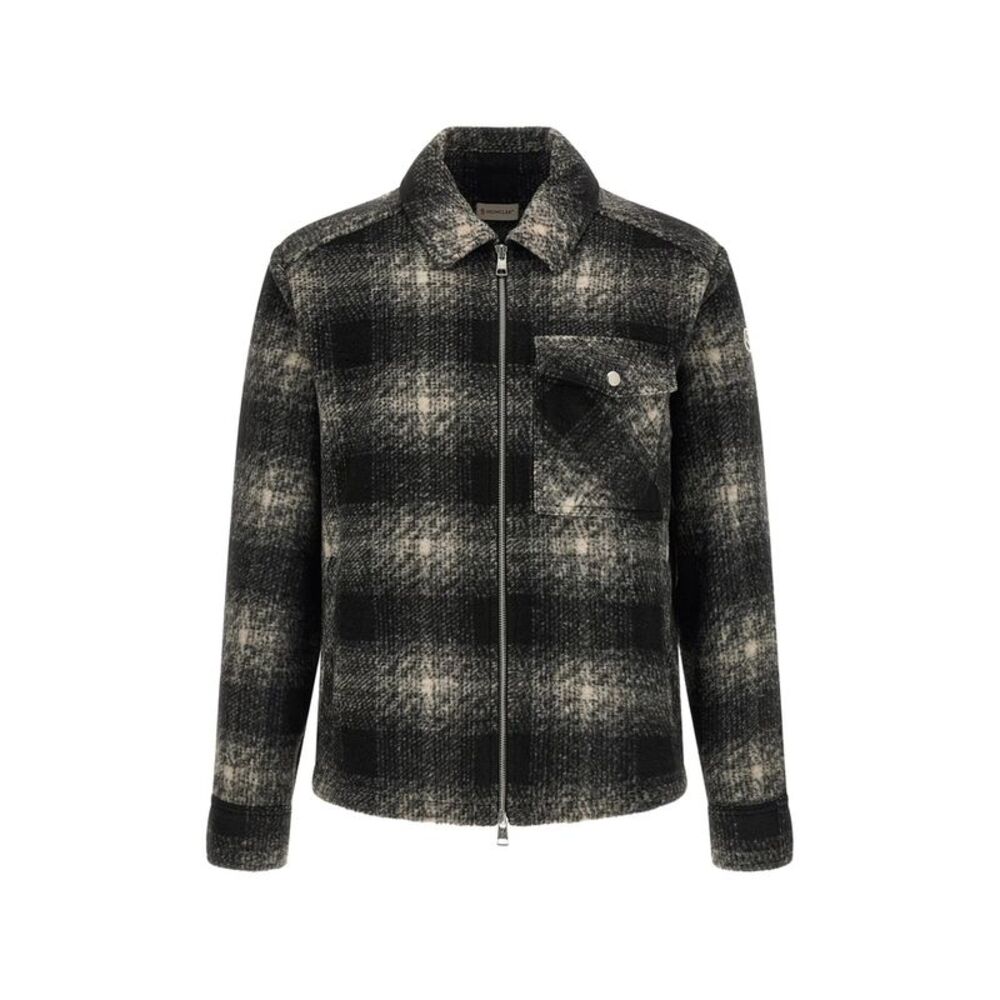 Moncler Black Shirts - Shirt Jackets Men
